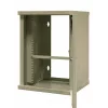EMITER EM/SH02B5412-08 Light Series 19 colių 12U sieninis tinklo spintos korpusas, grūdinto stiklo durelės, 550×450×590 mm