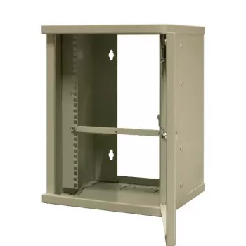 EMITER EM/SH02B5412-08 Light Series 19 colių 12U sieninis tinklo spintos korpusas, grūdinto stiklo durelės, 550×450×590 mm
