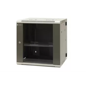 EMITER EM/AH6512 12U sieninis tinklo spintelė, 600×550×635 mm, stiklinėmis durelėmis