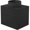 DEANTE SDNB6SNU4B sieninė praustuvės spintelė su integruotu granito kriaukle, 360 mm, balta