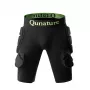 Qunature Ski - Advanced L apsauginiai šlaunų ir sėdmenų įklotai - juodi