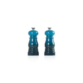 Le Creuset druskos ir pipirų malūnėlių rinkinys 11 cm, mėlynas