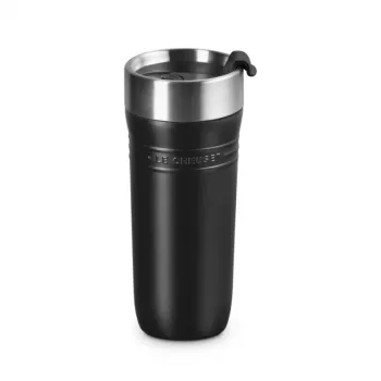 LE CREUSET termosas ON THE GO 350 ml matinis juodas