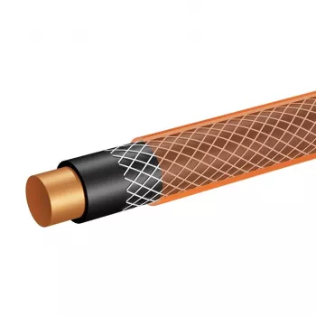 NEO TOOLS 15-802 1/2 colio x 50 m 4 sluoksnių sodo žarna, 25 bar atsparumas plyšimui, atspari UV ir dumbliams, nesivyniojanti lanksti PVC, žalia