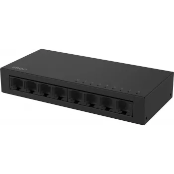 IMOU SF108 8 prievadų Fast Ethernet nevaldomas stalinis komutatorius, metalinis korpusas, 10/100 Mbps, Plug and Play