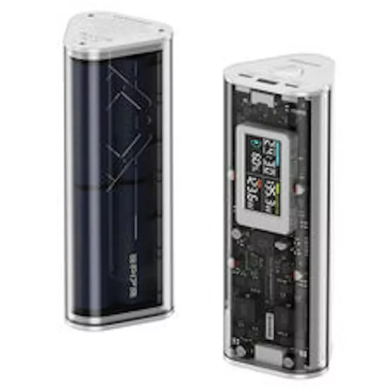 SHARGE Shargeek 170 nešiojamas įkroviklis (powerbank), 24.000mAh, 170W, 2x USB-C, 1x USB-A - baltas