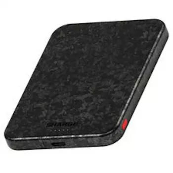 SHARGE CarbonMag 5K nešiojamas įkroviklis (powerbank), 15W Qi, 20W USB-C - 5.000mAh, juodas