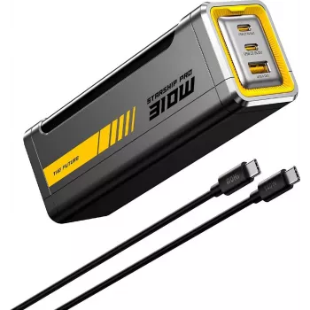 AOHi Future Starship Pro 3.1 20000 mAh PD 310W nešiojamas įkroviklis (power bank)