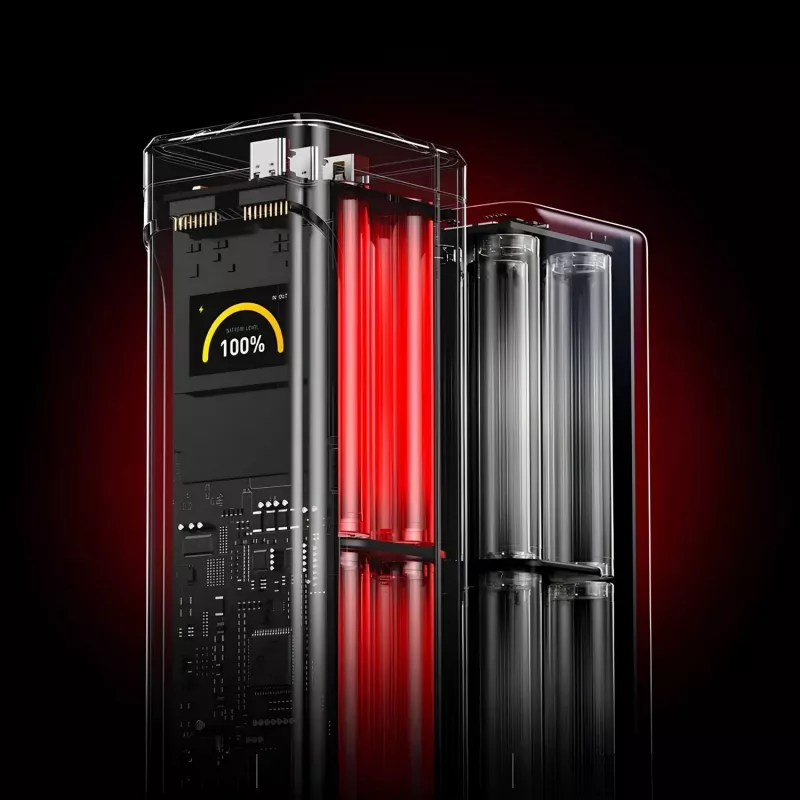AOHi Future Starship Pro 3.1 20000 mAh PD 310W nešiojamas įkroviklis (power bank)