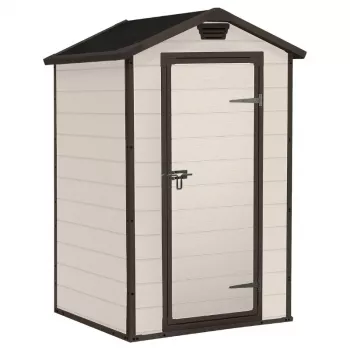 KETER sodo namelis Manor 4x3 smėlio spalvos