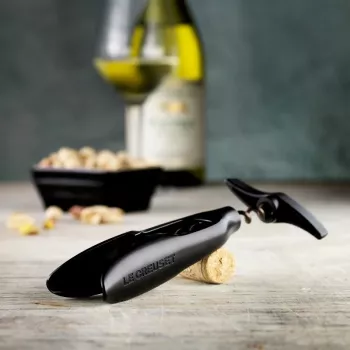 Le Creuset TM-110 stalinis kamščių traukiklis 15cm matinis juodas