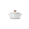 LE CREUSET Mini Cocotte keramikos indas Ø10cm baltas