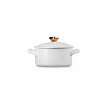 LE CREUSET Mini Cocotte keramikos indas Ø10cm baltas
