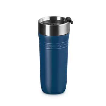 LE CREUSET Terminis puodelis ON THE GO 350 ml mėlynas