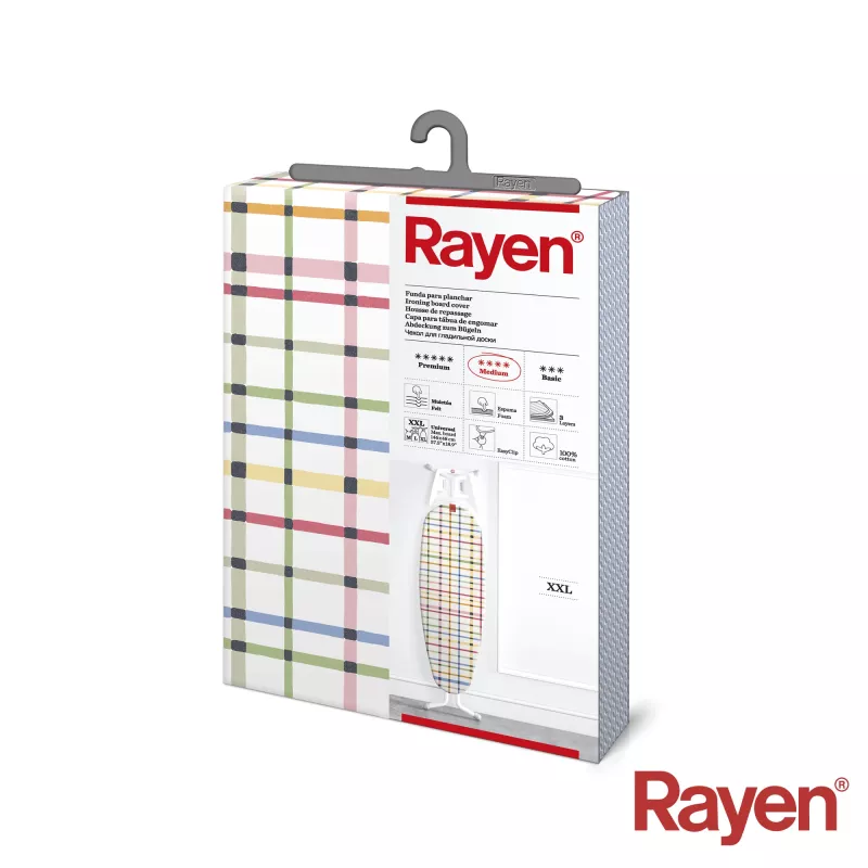 RAYEN Lyginimo lentos užvalkalas Medium XXL Easyclip 150x55cm