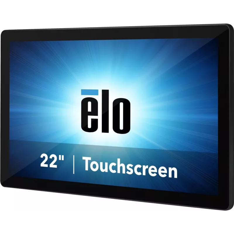 Elo Touch Solutions Elo I-Series 2.0 ESY22i3 - All-in-One (visapusis sprendimas) - Core i3 8100T / 3,1 GHz - RAM 8 GB - SSD 128 GB - UHD Graphics 630 - GigE - WLAN: 802.11a/b/g/n/ac, Bluetooth 5.0 - Win 10 IoT Enterprise LTSC 64-bit - Monitorius: LED 54,6