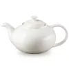 LE CREUSET akmens masės arbatinukas 1,3 L baltas
