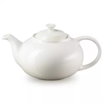 LE CREUSET akmens masės arbatinukas 1,3 L baltas