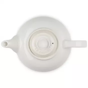 LE CREUSET akmens masės arbatinukas 1,3 L baltas