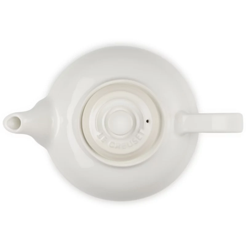 LE CREUSET akmens masės arbatinukas 1,3 L baltas