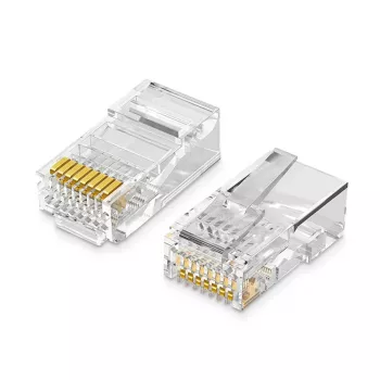 Ugreen NW110 RJ45 eterneto kištukai, 8P/8C, Cat.5/5e, UTP (100 vnt.)