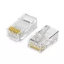 Ugreen NW110 RJ45 eterneto kištukai, 8P/8C, Cat.5/5e, UTP (100 vnt.)