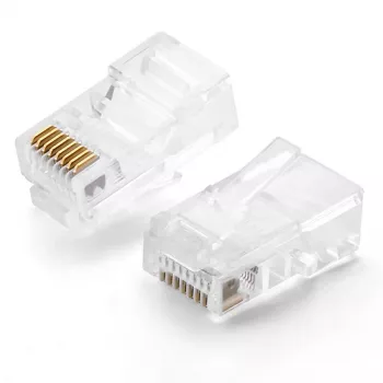 Ugreen NW110 RJ45 eterneto kištukai, 8P/8C, Cat.5/5e, UTP (100 vnt.)