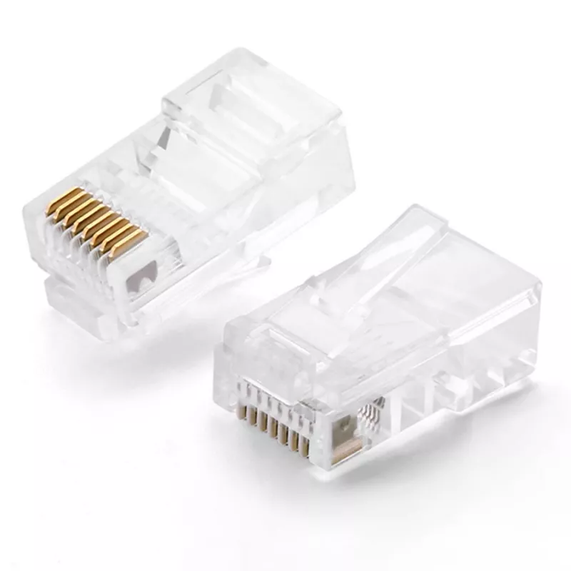 Ugreen NW110 RJ45 eterneto kištukai, 8P/8C, Cat.5/5e, UTP (100 vnt.)