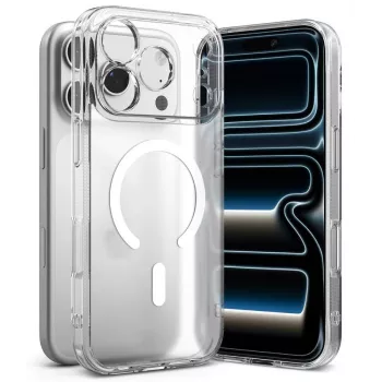 RINGKE FUSION MAGNETIC MAGSAFE dėklas iPhone 17 Pro Max / 18 Pro Max - matinis permatomas