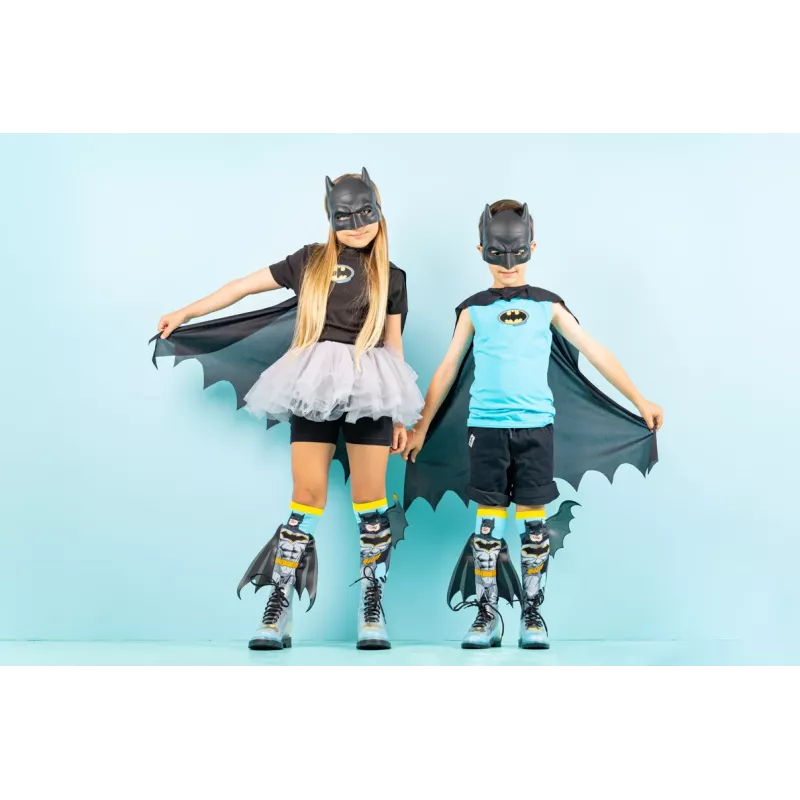 MADMIA vaikiškos kojinės iki kelių DC Comics / Batman su 3D sparnais / MB001