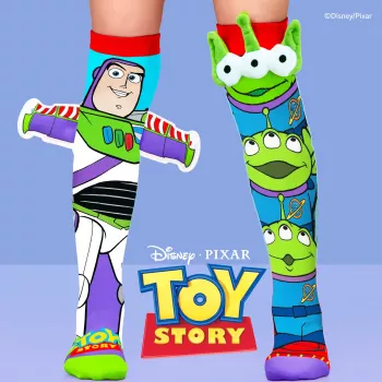 MADMIA vaikiškos kojinės iki kelių Toy Story Buzz Astral 3D / Md041