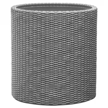 KETER Flowerpot Small Cylinder Planter light grey