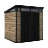 KETER sodo namelis Deco Pent 7x7 uosio medienos atspalvio