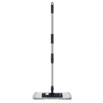 MERY mikropluošto mopas 45cm su metaliniu teleskopiniu kotu 80-140cm Premium