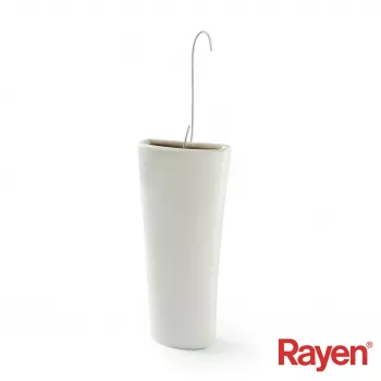 RAYEN keraminis radiatorių drėkintuvas, rinkinys iš 2 vnt., 18,5x8,5x2,8 cm