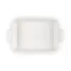 Le Creuset Rectangular Heritage keramikos kepimo indas 26x19cm / 2,4L baltas