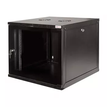 LOGILINK 19 colių sieninis SOHO tinklo spintelė 12U 540x550, flatpack, juoda