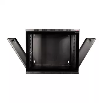 LOGILINK 19 colių sieninis SOHO tinklo spintelė 12U 540x550, flatpack, juoda
