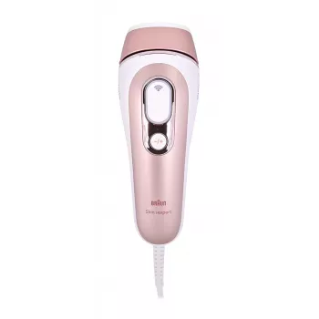 Braun PL7432 IPL Silk·expert Pro 5 plaukų šalinimo prietaisas su SensoAdapt™, 400 000 blyksnių, 10 intensyvumo lygių, precizinis antgalis, Venus Swirl skustuvas, baltas