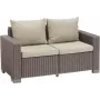 KETER California 2 vietų sodo sofa, smėlio spalvos
