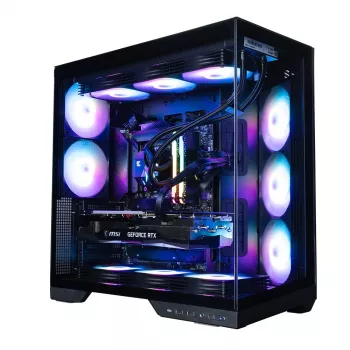 Zalman D50, ATX Mid Tower kompiuterio korpusas, 3 x 120mm ventiliatoriai, juodas