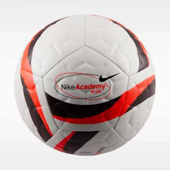 Nike Academy Plus futbolo kamuolys, baltas-oranžinis-juodas, HV6261 100, 5 dydis