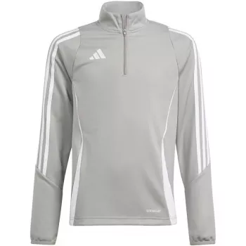 adidas Tiro 24 Training Top vaikų sportinis megztinis pilkas IR9363 116cm