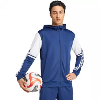 adidas Squadra 25 Hoody vyriškas džemperis su gobtuvu tamsiai mėlynas JD2989 XL