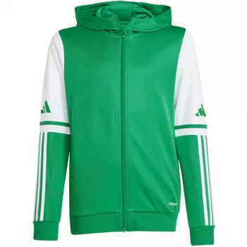 adidas Squadra 25 Hoody vaikiškas džemperis su gobtuvu, žalias ir baltas, JP3163, 140cm