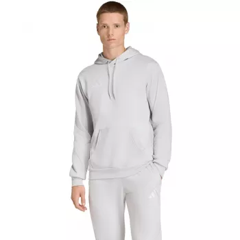 Vyriškas adidas Entrada 26 Hoody džemperis su gobtuvu, pilkas, JZ6578, 2XL
