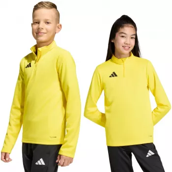 adidas Entrada 26 Training Top vaikų sportiniai marškinėliai geltoni JZ6639 128cm