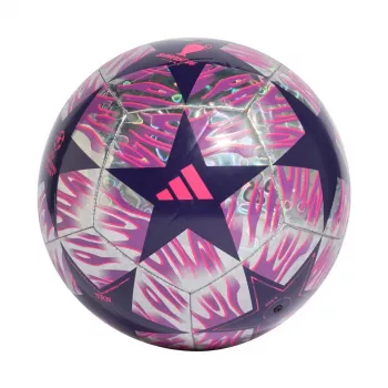 adidas UCL 25/26 Final Training Foil futbolo kamuolys, violetinis, JX9104, 4 dydis