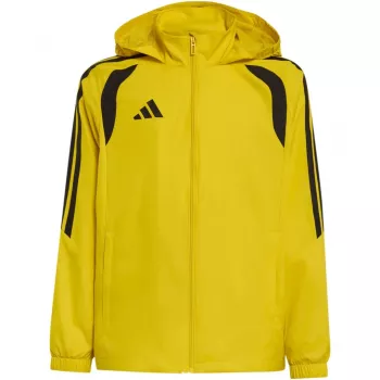 adidas Tiro 26 League Windbreaker vaikiška striukė geltona KT2425 152cm