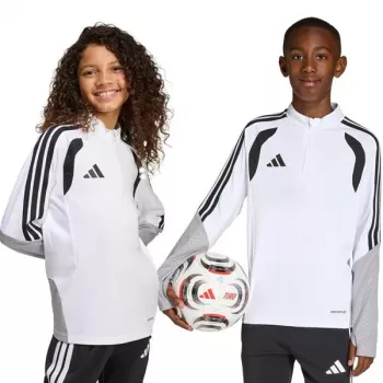 adidas Tiro 26 Competition Training Top vaikų sportinis megztinis white-grey KA7577 164cm